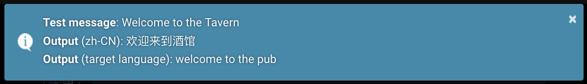 Ventana emergente, 'Welcome to the Tavern/欢迎来到酒馆/welcome to the pub', en, zh-CN, en